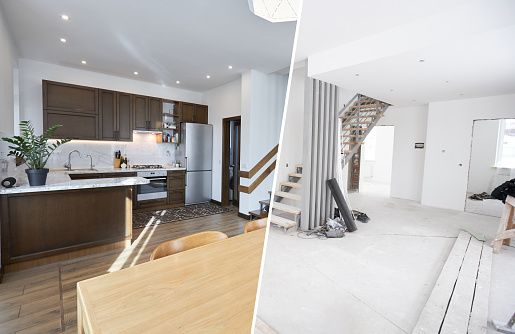 what are the stages of renovating a villa?